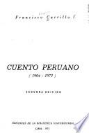 Cuento peruano (1904-1971).