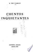 Cuentos inquietantes