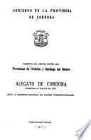 Cuestión de límites entre las provincias de Córdoba y Santiago del Estero