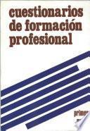 Cuestionario de formación profesional. Primer grado