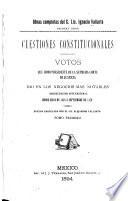 Cuestiones constitucionales