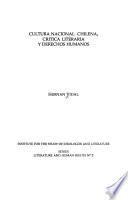 Cultura nacional chilena, crítica literaria y derechos humanos