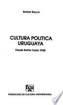 Cultura política uruguaya