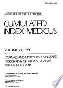 Cumulated Index Medicus