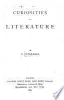 Curiosities of Literature