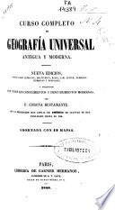 Curso completo de geografía universal antigua y moderna