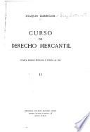 Curso de derecho mercantil