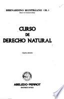 Curso de derecho natural