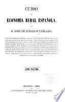 Curso de economia rural Espanola