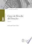 Curso de filosofía del Derecho