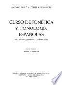Curso de fonética y fonología españolas para estudiantes angloamericanos