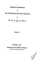 Curso de historia de la civilizacion de España