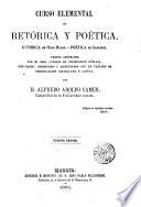 CURSO ELEMENTAL DE RETORICA Y POETICA
