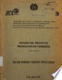 Curso sobre Preparación y Evaluación de Proyectos Agrícolas. Estudio del proyecto promoción de camélidos
