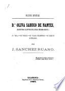 D.a Oliva Sabuco de Nantes, escritora ilustre del siglo décimo-sexto