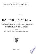 Da Pyrgi a Mozia