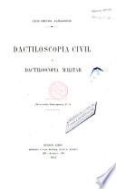Dactiloscopia civil y Dactiloscopia militar