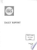 Daily Report. East Europe. Index
