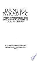 Dante's Paradiso