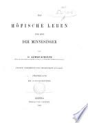 Das höfische Leben zur Zeit der Minnesinger