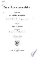 Das Staatsarchiv