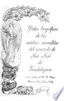 Datos biográficos de las mártires carmelitas del Convento de San José de Guadalajara