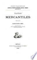 Datos mercantiles