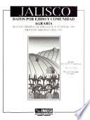 Datos por ejido y comunidad agraria