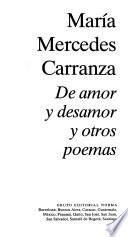 De amor y desamor y otros poemas