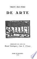 De arte