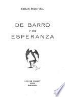 De barro y de esperanza