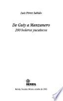 De guty a manzanero