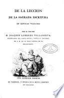 De la lección de la Sagrada Escritura en lenguas vulgares