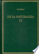 De la naturaleza