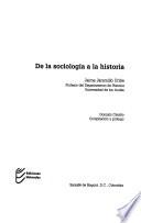 De la sociología a la historia