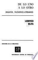 De lo uno a lo otro