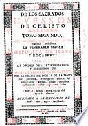 De los sagrados huessos de Christo señor nuestro. Tomo primero \-tercera parte!, que compuso, por mandado de sus prelados, y confessores, la venerable madre Hipolita de Iesus y Rocaberti. Sale a lux de orden del ilustrissimo, y excelentissimo señor D.F. Iuan Thomas de Rocaberti, ..