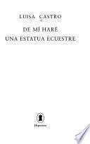 De mí haré una estatua ecuestre