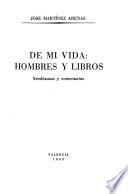 De mi vida: hombres y libros