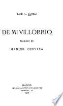 De mi villorrio