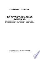 De mitos y memorias políticas