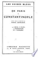 De Paris à Constantinople