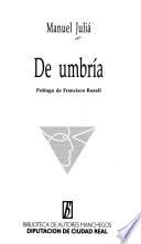 De umbría