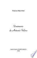 Decimario de Antonio Valero