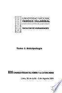 Decimotercio Congreso Peruano del Hombre y la Cultura Andina