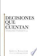Decisiones que cuentan