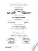 Decisions and Orders of the National Labor Relations Board