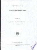 Decisions and Orders of the National Labor Relations Board