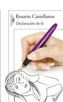Declaración de fe