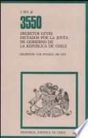 Decretos leyes 3.501 - 3.550